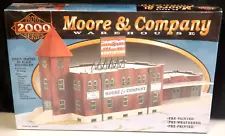 Life-Like MOORE & COMPANY WAREHOUSE For HO Trains Proto 2000 Building Set SEALED