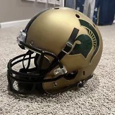 MICHIGAN STATE SPARTANS 2015 PRO COMBAT REPLICA SCHUTT FULL SIZE HELMET