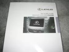 .Lexus Is F/Is350/Is250 Gse2 Early Model Hdd Navigation System Etc Instruction M