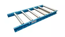 Light-Duty Gravity Conveyor with 1.5" Diameter Galvanized Steel Rollers, 18" ...