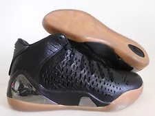 NIKE KOBE IX 9 EXT MID QS "BLACK MAMBA" BLACK-GUM BROWN SZ 9.5 [704286-001]