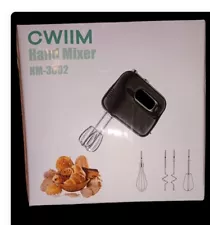 CWIIM Hand Mixer Model No: HM-3002 Household use item for sale Brand New.