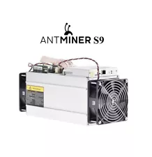 Bitmain AntMiner S9 13.5TH/s ASIC Server Good Working Condition in BOX + NO PSU