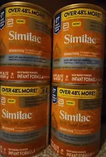 4 Large Cans of Similac 360 Total Care Sensitive 0-12 Months (30.2 oz) each.sale