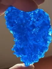 Blue ðµ Copper Sulfate Crystal ð 1.5 x 4.2 x 6.04 Cm