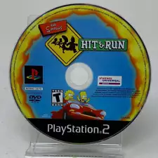 The Simpsons Hit and Run (Sony PlayStation 2 PS2, 2003) Disc Only