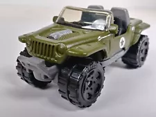 Jeep Hurricane Matchbox 2006 1-75 MBX Metal Olive Green BO Wheels 1:58 Loose