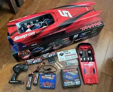 Traxxas DCB M41 Limited Edition Snap-On Widebody RC Boat - NICE!