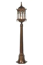 Outdoor Post Light Weather Resistant Cast Aluminum Antique Street Lamp