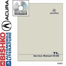 2004 2005 2006 Acura TL Shop Service Repair Manual CD Engine Drivetrain OEM (For: 2006 Acura TL)