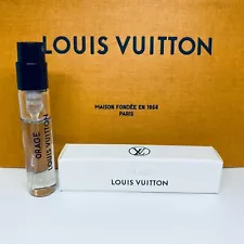 Louis Vuitton Orage Eau De Parfum For Men Sample Spray 2ml/0.06oz New