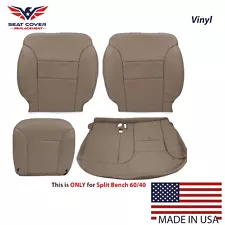 1995 1996 1997 1998 1999 Chevy Tahoe Suburban Silverado Bench Seat Cover Tan