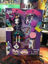 My Little Pony Equestria Girls Rainbow Rocks Rarity Doll And Pony Set New