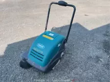 2022 Tennant S6 25" Electric Walk-Behind Battery Sweeper 12 Volt bidadoo