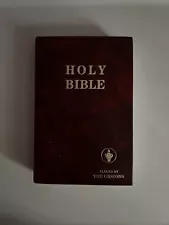 Vintage - 1978 Burgundy Holy Bible : King James Version by Gideons