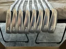 Mizuno JPX 919 Forged Iron Set 4-PW, GW, KBS Stiff Shaft