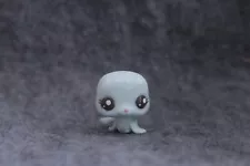 Littlest Pet Shop LPS Authentic Cutest Pets Baby Blue White Spotted Seal #2558