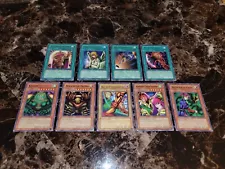 Yugioh Retro Pack Graceful Charity Exodia Kazejin Rare 9 card LOT MINT!