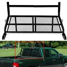 Steel Extendable Headache Rack Overall 57.25" 74" For Pickup Truck Powder Coated