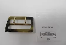 BURBERRY TRENCH COAT AUTHENTIC REPLACEMENT BELT BUCKLE VERY RARE BRAND NEW !!!!