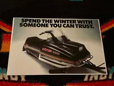 ð ‘80 YAMAHA EXCITER 440 Snowmobile Poster  vintage sled ((YOU CAN TRUST))