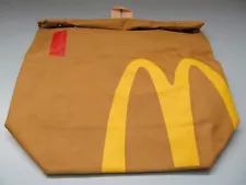 McDonalds Canvas Backpack For School or Travel (NEW)