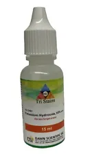 Potassium Hydroxide KOH 10%, 15mL ( Buy 1 get one free)