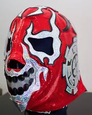 Mexican Wrestling Mask Mil Muertes AAA UNDERGROUND CMLL WWE Premium item Costume