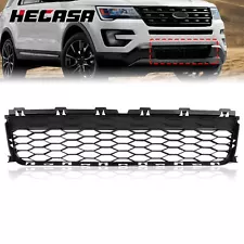 For Ford Police Interceptor Utility Explorer 16-19 Front Bumper Lower Grille BLK