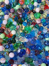 4 LBS MIXED MARBLES, FLAT GLASS MARBLES GEMS, VASE FILLERS, MOSAIC $19.99 PPD