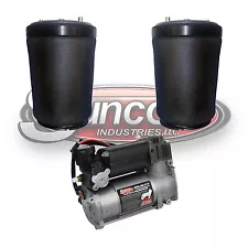 2001-03 BMW 525i E39 Wagon Rear Air Suspension Air Springs & Compressor Pump Kit