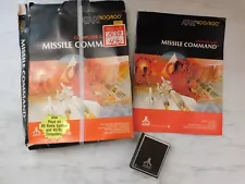 Missile Command Atari 400/800 Computer Game Cartridge in open box