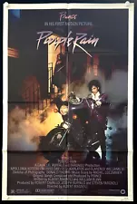 PURPLE RAIN (1984) Rare Vintage ORIG ONE SHEET Movie Poster PRINCE ð MINTð¿ð¬ð¥