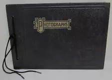 VINTAGE 1930's PHOTOGRAPHS PHOTO ALBUM SCRAPBOOK CHICAGO ILLINOIS