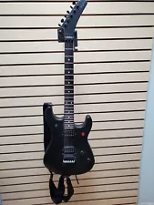 EVH 5150 Stealth Electric Guitar Black Ebony Fretboard Floyd Rose Hardshell Case