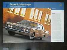 1965 Mercury Marauder 6-Page Original Color Article - 622