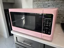 pink microwave oven