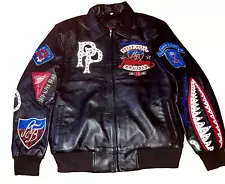 pelle pelle american bruiser Genuine Leather Jacket Customized Size / Colors