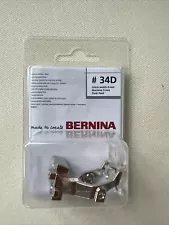 New ListingBernina Reverse Pattern Foot with Clear Sole, 34D for Dual Feed Machines