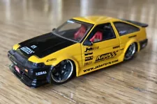 Jada Toys Import Racer 1/64 Toyota Trueno AE86 Corolla GT-S JDM Dicast Car Koyo