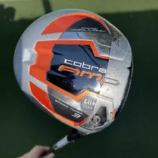 Cobra Amp Speed Tuned 3 Metal Wood Lite Flex RIP Shaft Low Kick Mid Torque~43.5”