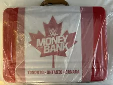 2024 WWE Money In The Bank Briefcase Toronto Canadian Flag RARE Only 50 MITB