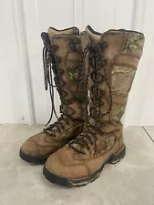 DANNER Mens 18" Pronghorn 42296 Snake Boots HD Green Size 10-10.5 GORE-TEX