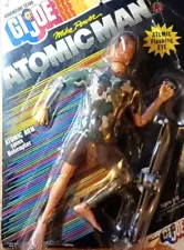 ATOMIC MAN VINTAGE HASBRO THIS SALE IS FOR A EMPTY ACRYLIC CASE ONLY NO TOYS