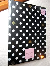 KATE SPADE POLKA DOT DAILY PLANNER ORGANIZER 140 UNDATED DAILY LAYOUT PAGES 9X6