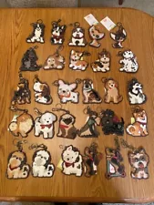 CHALA DOG KEY FOBS!! 28 GREAT CHOICES!! NEW: POODLE & SHIBA INU