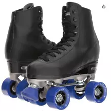 CHICAGO Skates Size 13 Premium Black Quad Roller Skates for Boys and Men