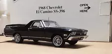 Danbury Mint 1:24 1968 Chevrolet El Camino SS-396 - Needs Repaired (DC-29