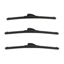 For 17 G63 AMG Edition 463 Tech Windshield Wiper Blade Front & Rear 3pc Set (For: Toyota Starlet)