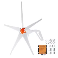 VEVOR 500W Wind Turbine Generator 12V 5-Blade Wind Turbine Kit & MPPT Controller